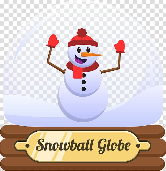 Snowman Christmas Dress Up Crystal ball , Happy snowman crystal ball transparent background PNG clipart