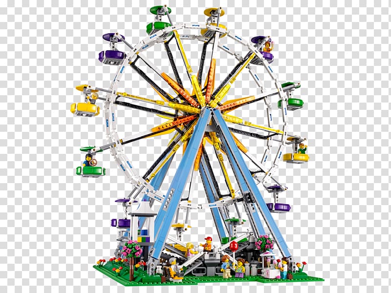 LEGO 10247 Creator Ferris Wheel Lego Creator Toy Lego minifigure, toy transparent background PNG clipart