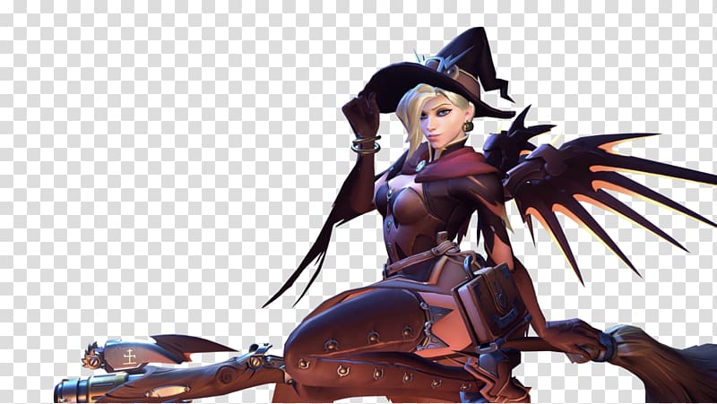 Overwatch Mercy Witchcraft , overwatch transparent background PNG clipart
