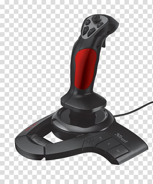 Thrustmaster 4-Button USB Joystick Trust GXT 555 Game Controllers Personal computer, Usb Gamepad transparent background PNG clipart