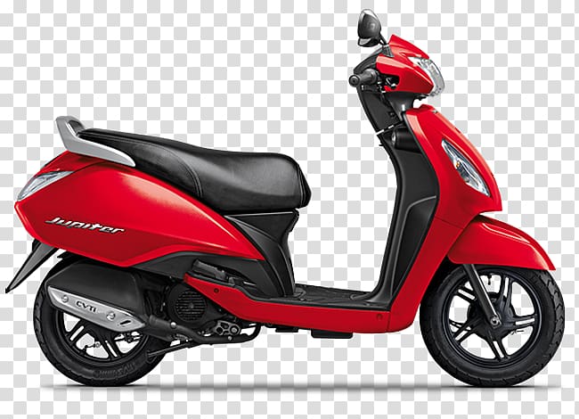 TVS Jupiter TVS Motor Company Color Scooter Grey, scooter transparent background PNG clipart