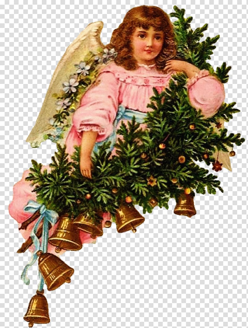 Elsa Beskow Angel Christmas tree Cherub, angel transparent background PNG clipart