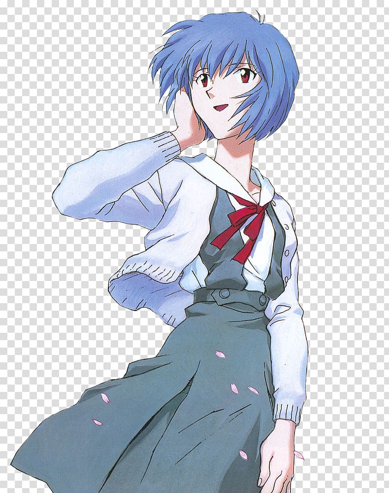 Rei Ayanami Anime Asuka Langley Soryu Shinji Ikari Kaworu Nagisa, Anime transparent background PNG clipart