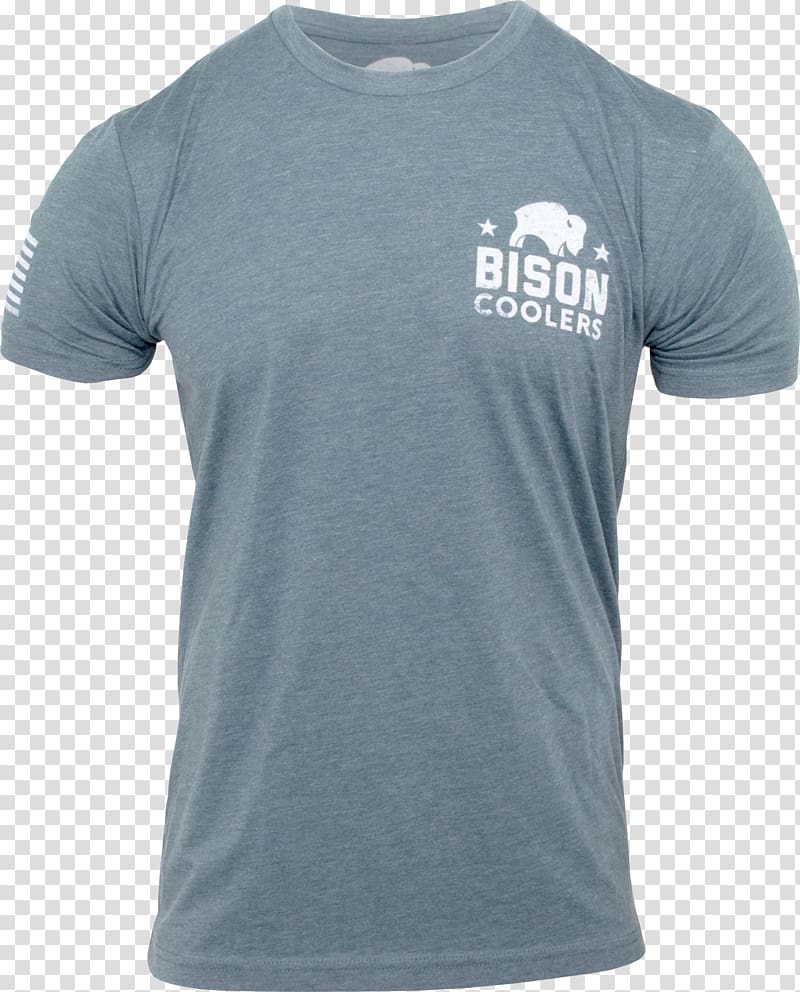 T-shirt American bison Bison Coolers, T-shirt transparent background PNG clipart