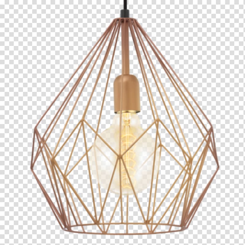 Pendant light Lighting Light fixture EGLO, suspended transparent background PNG clipart