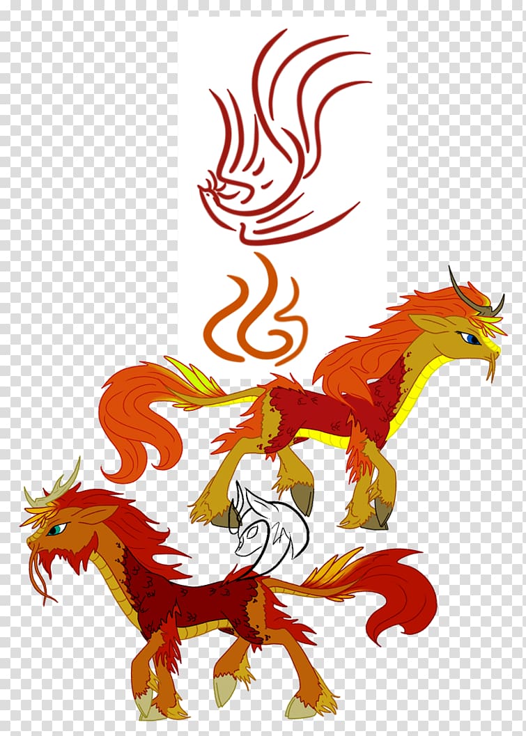 My Little Pony Qilin Phoenix Dragon, animals element transparent background PNG clipart