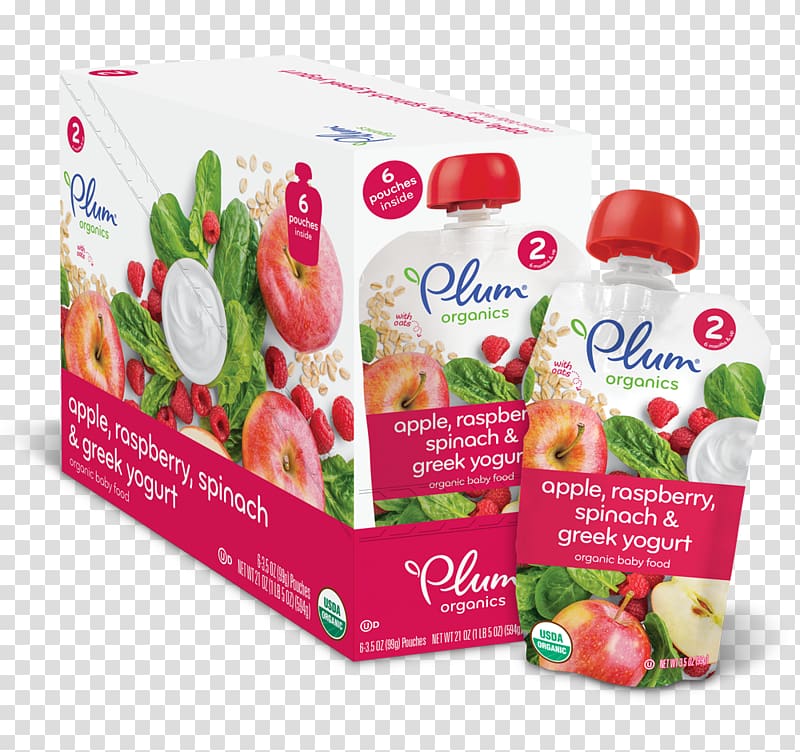 Strawberry Organic food Baby Food Greek cuisine Vegetable, yogurt packages transparent background PNG clipart