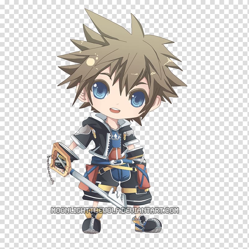 Drawing Digital art Sora Chibi, destiny hunter chibi transparent background PNG clipart