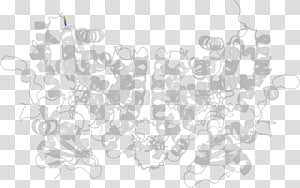 White Line art, design transparent background PNG clipart thumbnail