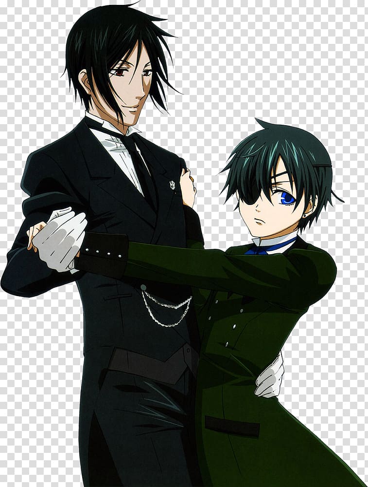 Ciel Phantomhive Sebastian Michaelis Desktop Black Butler Mobile Phones, sebastian transparent background PNG clipart