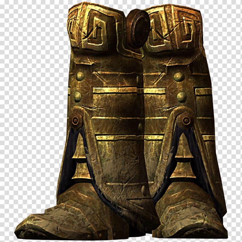 The Elder Scrolls V: Skyrim – Dragonborn Armour Mod Shoe War hammer, armour transparent background PNG clipart