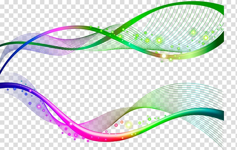 gradient curve ripple dynamic light efficiency transparent background PNG clipart