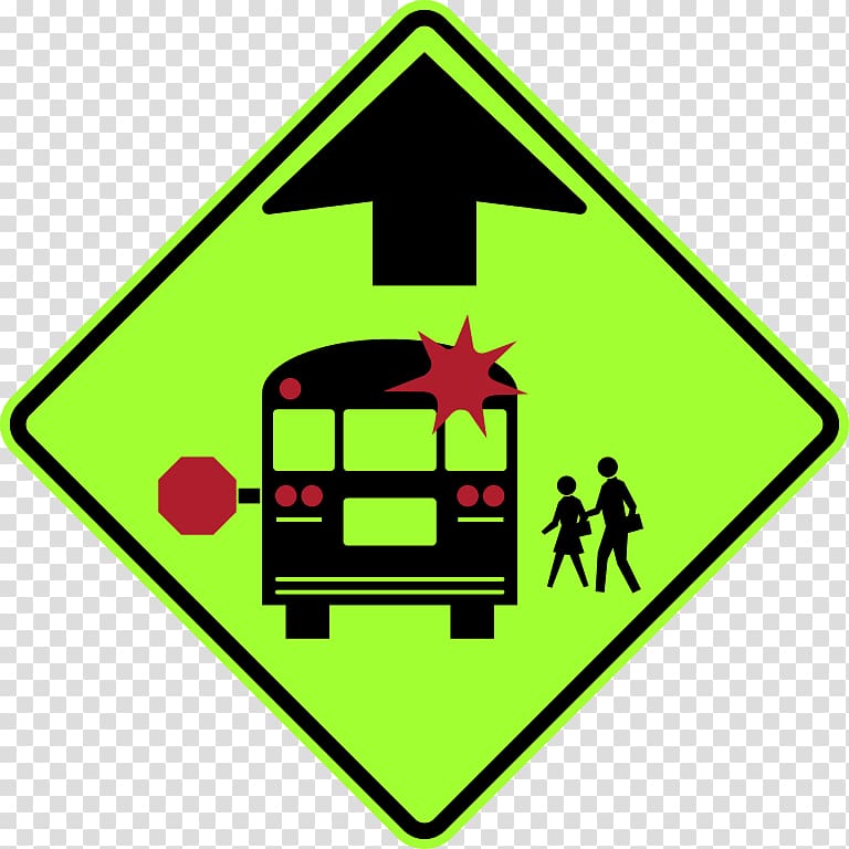 School bus traffic stop laws Stop sign, school bus transparent background PNG clipart