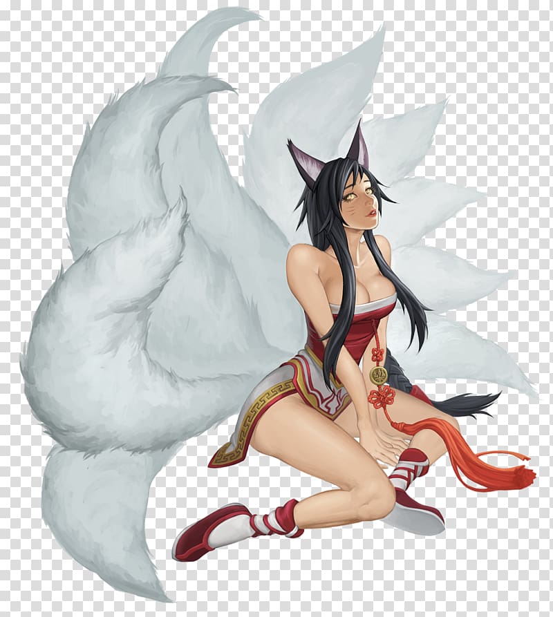 League of Legends Nine-tailed fox Ahri Game, League of Legends transparent background PNG clipart