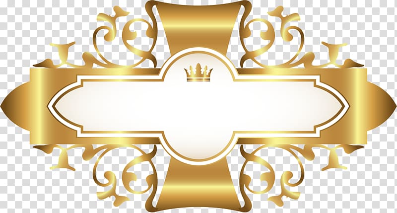 , Cartoon gold card transparent background PNG clipart