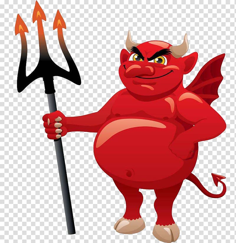 Devil Satan Cartoon , The proboscis of Satan transparent background PNG clipart