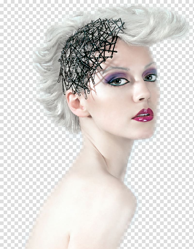 Crystal Rose Truehart Female Model, hairdressing model transparent background PNG clipart