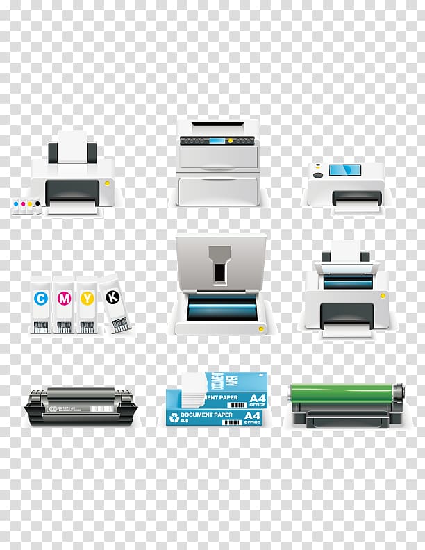 Kitchen cabinet Home appliance Icon, Printer Supplies transparent background PNG clipart