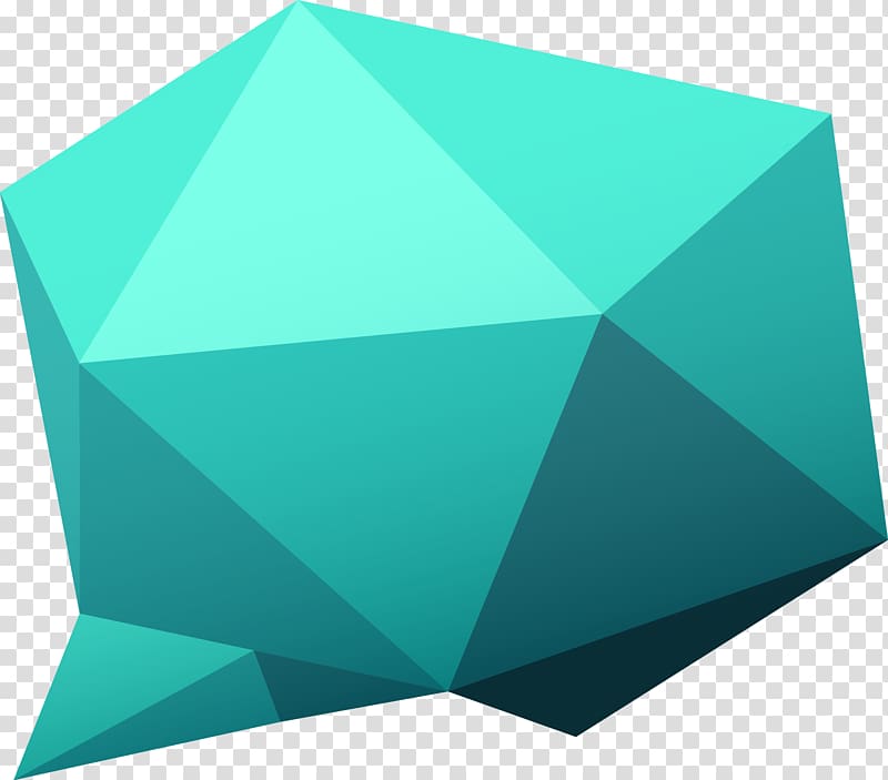 Blue Shape Solid geometry, Diamond block combination graphics transparent background PNG clipart