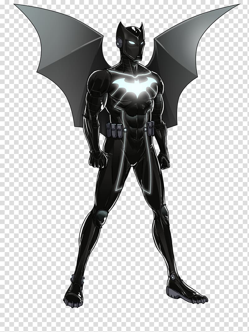 Batwing Batman Falcon Black Panther Sinestro, superhero transparent background PNG clipart