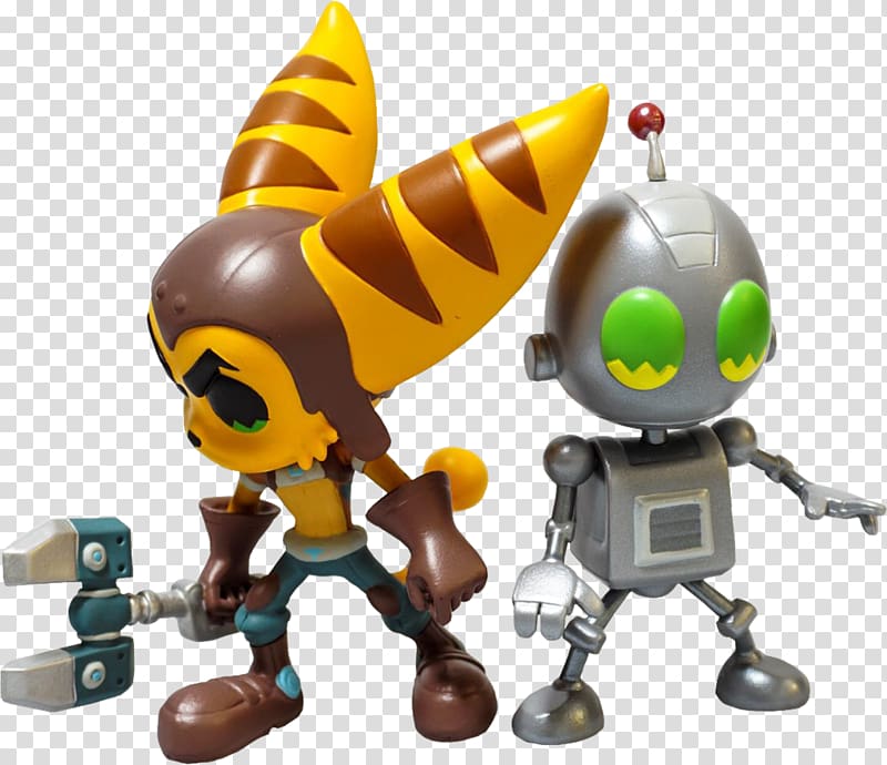 Ratchet & Clank Sunset Overdrive Insomniac Games, 2018 figures transparent background PNG clipart