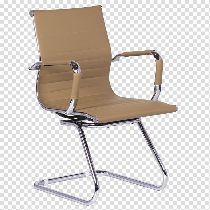 Wing chair Office Furniture Cantilever chair, chair transparent background PNG clipart
