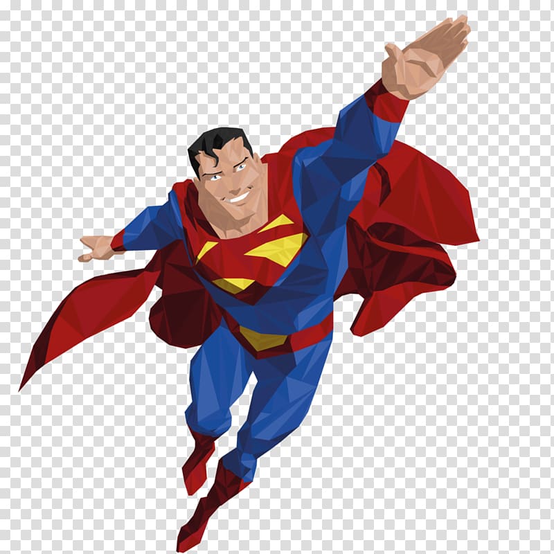 Superman Batman Supergirl Superboy, Superman transparent background PNG clipart