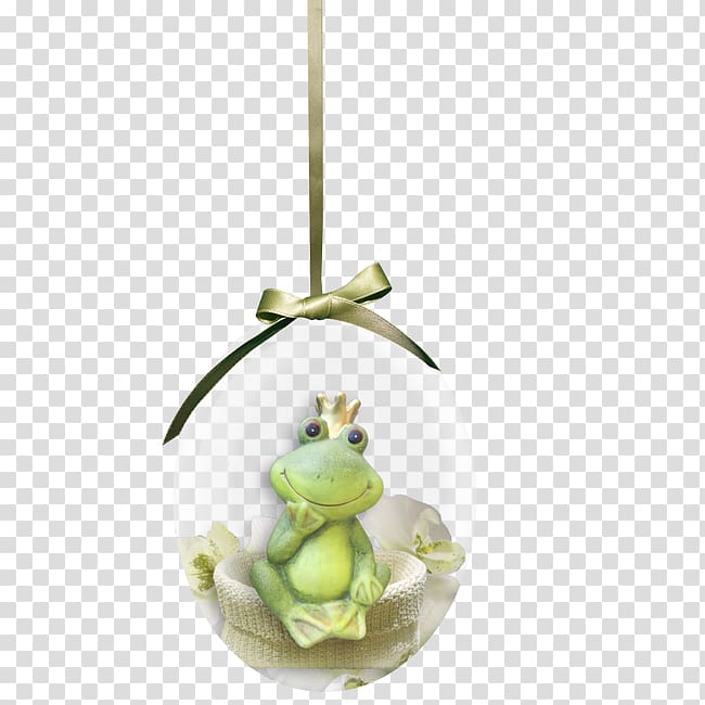pretty frog prince pendant transparent background PNG clipart