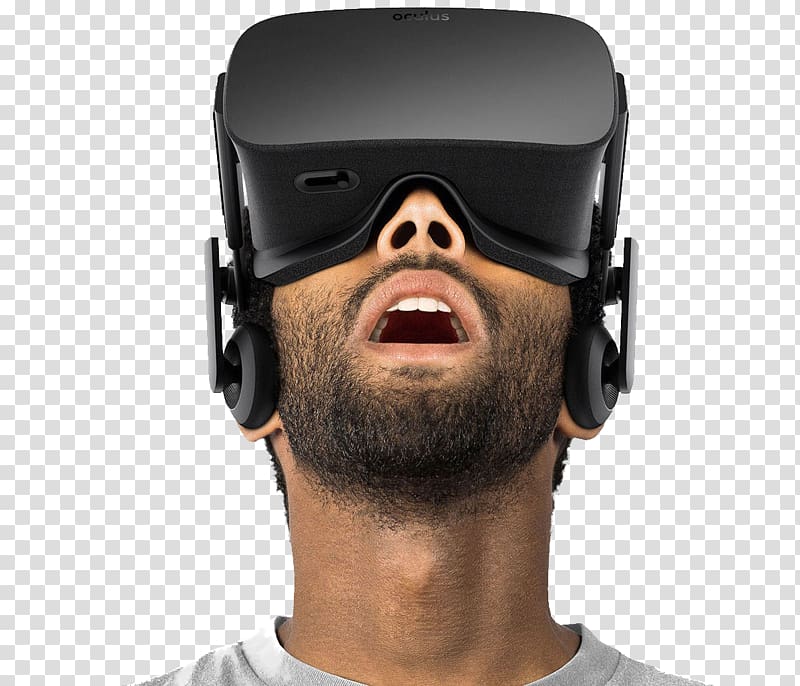Oculus Rift HTC Vive Virtual reality headset Oculus VR, headphones transparent background PNG clipart