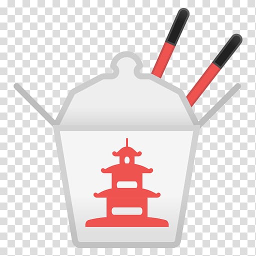 Take-out Oyster pail Box Emoji Chinese cuisine, Emoji transparent background PNG clipart