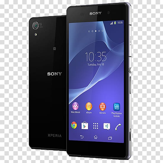 Sony Xperia Z2 Sony Xperia Z3 Sony Mobile Smartphone 索尼, smartphone transparent background PNG clipart