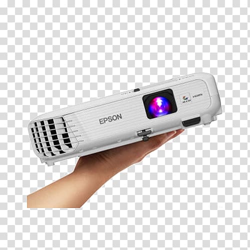 Epson Printer Display device, Upgraded wireless HD projector transparent background PNG clipart