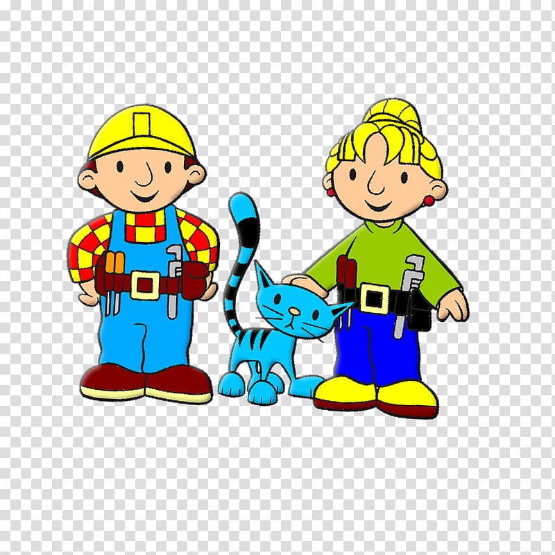 Centerblog , Bob The Builder transparent background PNG clipart