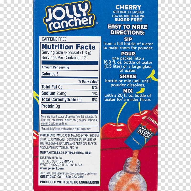 Fizzy Drinks Drink mix Jolly Rancher Nutrition facts label Cocktail, Nutrition Fact transparent background PNG clipart