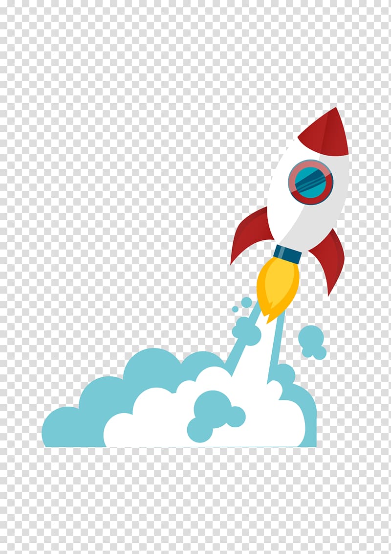 white and red rocket , Rocket Icon, Rocket transparent background PNG clipart