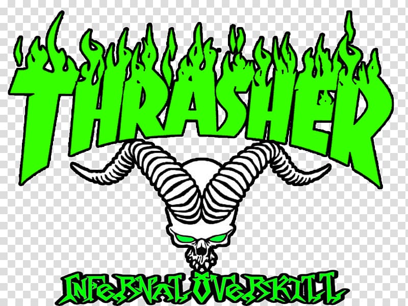 Thrasher Logo Magazine Skateboarding , magazine transparent background PNG clipart