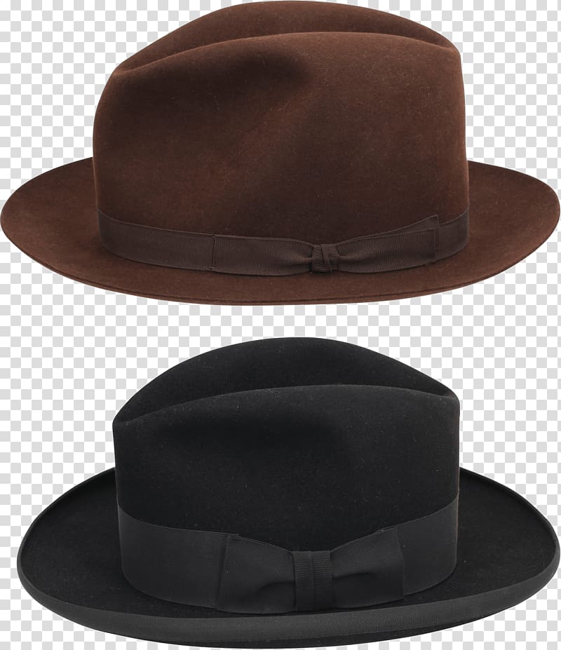 Top hat Fedora, Hat transparent background PNG clipart