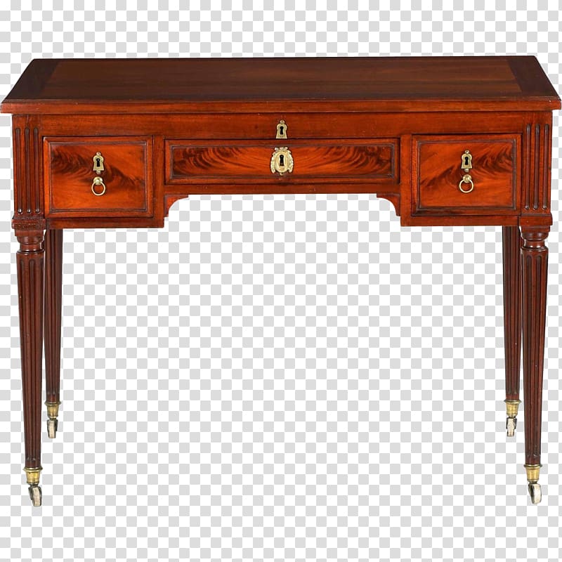 Writing table Writing desk Louis XVI style, table transparent background PNG clipart