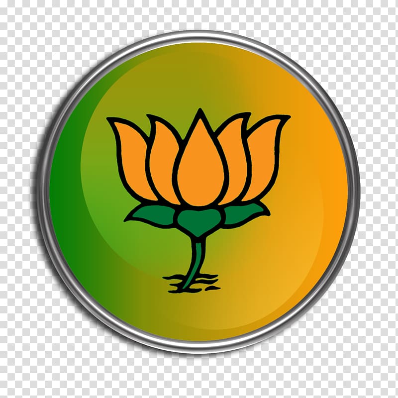 orange lotus flower , Uttar Pradesh Chief Minister Bharatiya Janata Party Political party Indian National Congress, narendra modi transparent background PNG clipart