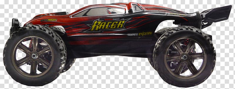 Radio-controlled car Tire Truggy Monster truck, car transparent background PNG clipart