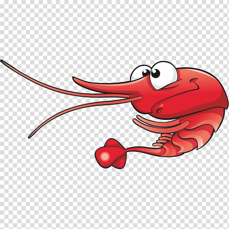 Cartoon Drawing , Shrimp transparent background PNG clipart