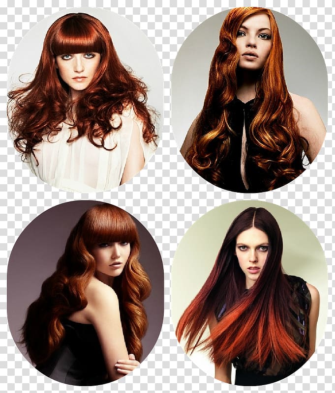 Human hair color Red hair Hair iron Hairstyle, long hair transparent background PNG clipart