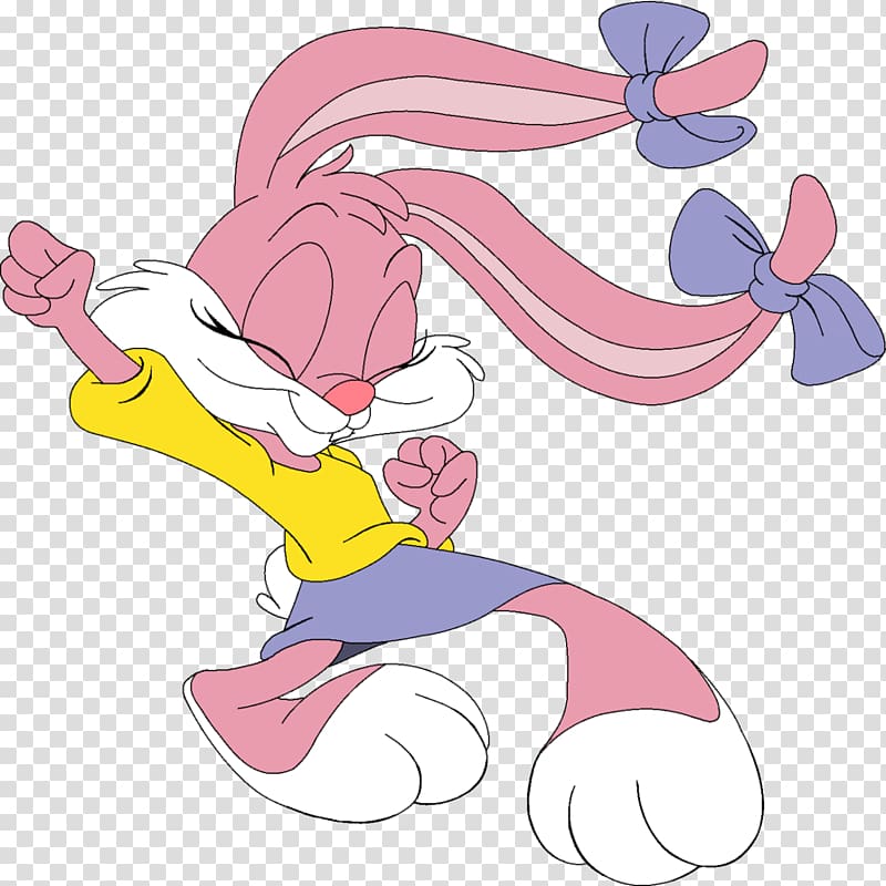 Babs Bunny Buster Bunny Cartoon Digital art, shout transparent background PNG clipart