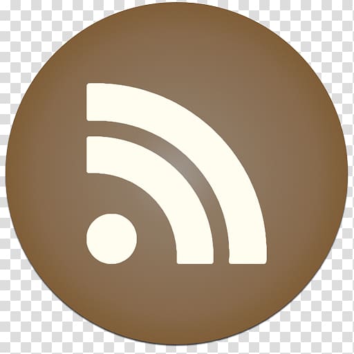 brown circle symbol font, RSS transparent background PNG clipart