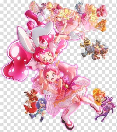 Pretty Cure All Stars Anime Miyuki Hoshizora Film, Anime transparent background PNG clipart