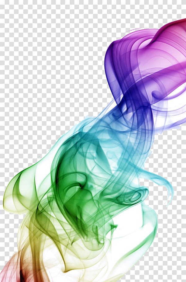 creative hazy color smoke transparent background PNG clipart