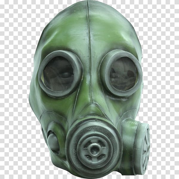 Gas mask Costume Latex mask Clothing Accessories, visual smoke transparent background PNG clipart