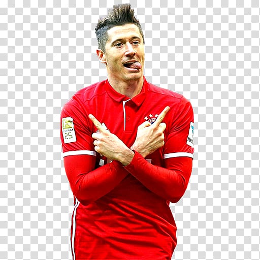 Robert Lewandowski Soccer player FC Bayern Munich FIFA 17 Football, football transparent background PNG clipart