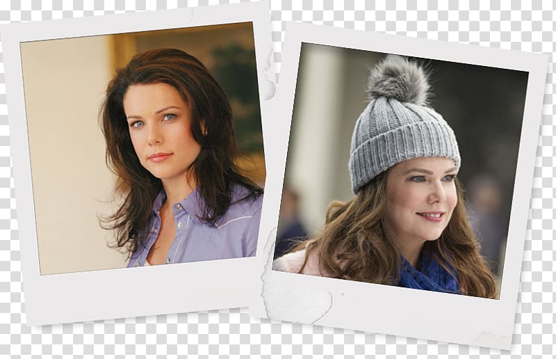 Beanie Lorelai Gilmore Long hair Frames, Lorelai Gilmore transparent background PNG clipart