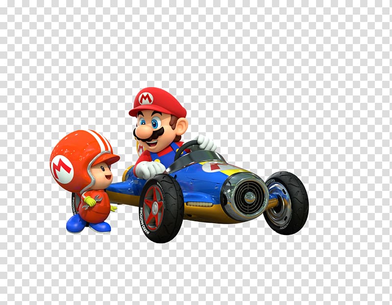 Mario Kart 8 Deluxe Wii U Super Mario Kart Toad, luigi transparent background PNG clipart